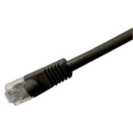 Comprehensive Comprehensive Cat5e 350 Mhz Snagless Patch Cable 100ft Black CAT5-350-100BLK